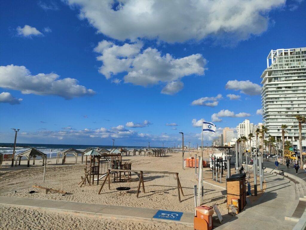 Israeli beach